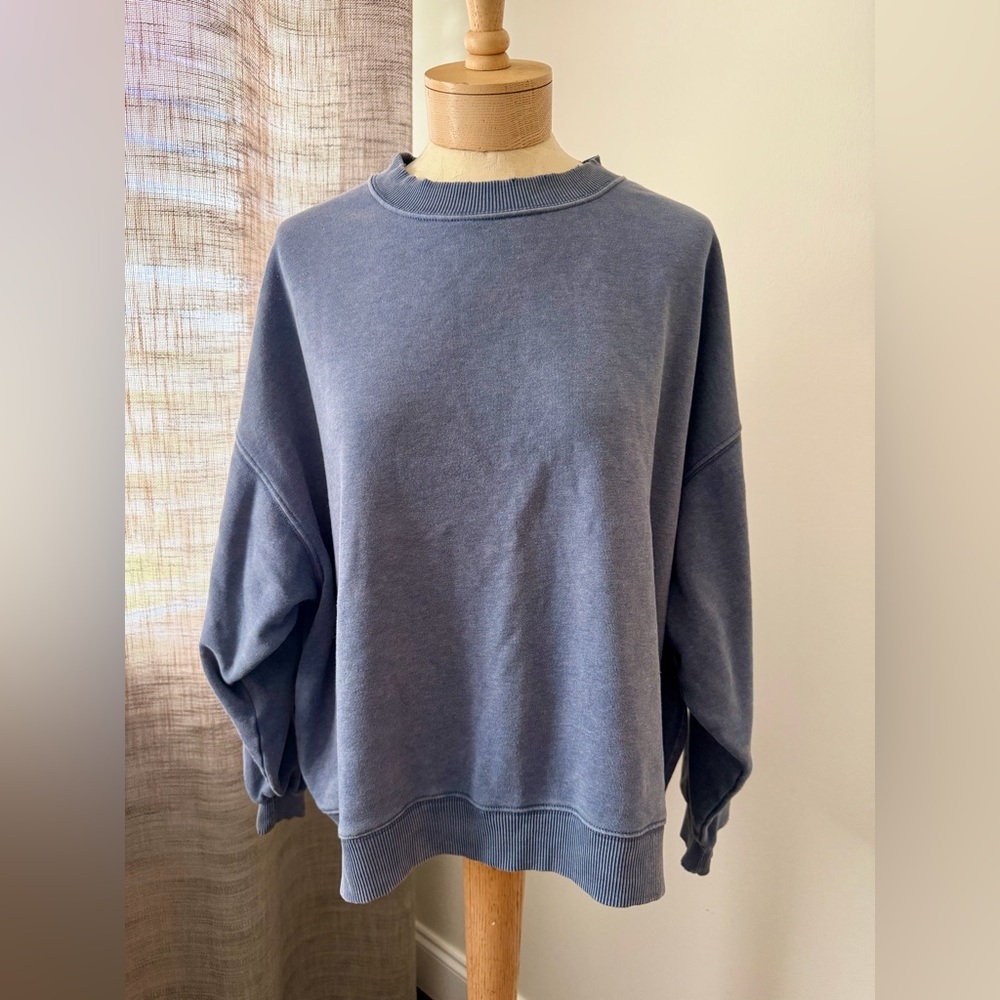 American Eagle Outfitters Oversized Navy Sweatshirt M